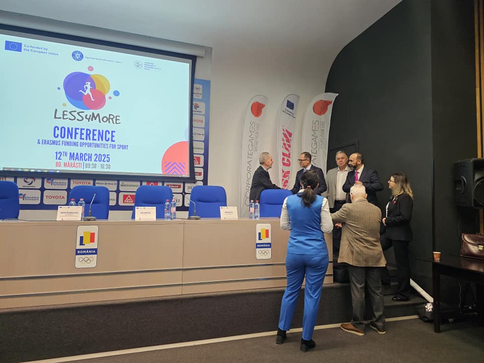 Dissemination event in  Comitetul Olimpic și Sportiv in Romania